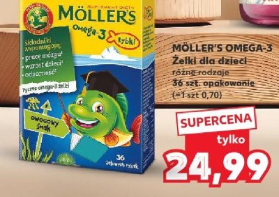 Żelki dla dzieci różne rodzaje 36 szt.  promocja w Kaufland