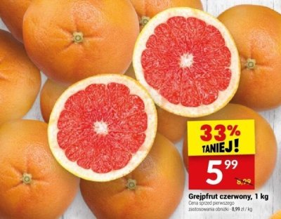 Grejpfrut czerwony, 1 kg promocja w Twój Market