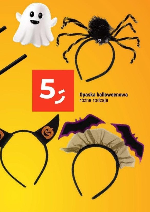 Opaska do włosów halloween promocja