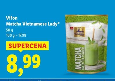 Matcha Vifon Matcha Vietnamese Lady promocja w Lidl