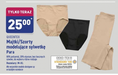 Szorty damskie modeujące m-xl Queentex promocja