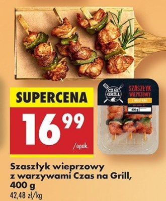 Szasz艂yk wieprzowy z warzywami Czas na grill promocja