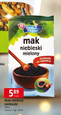 Mak mielony niebieski promocja w Leclerc