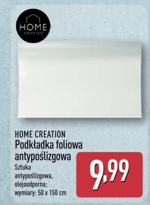 Podkładka foliowa antypoślizgowa HOME CREATION promocja w Aldi