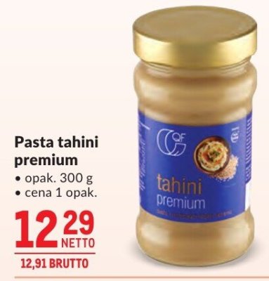 Pasta tahini premium promocja w Makro
