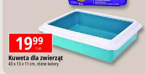 Kuweta 43 x 13 x 11 cm promocja