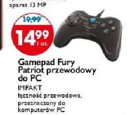 Gamepad fury patriot Impakt promocja
