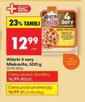 Ser promocja w Biedronka