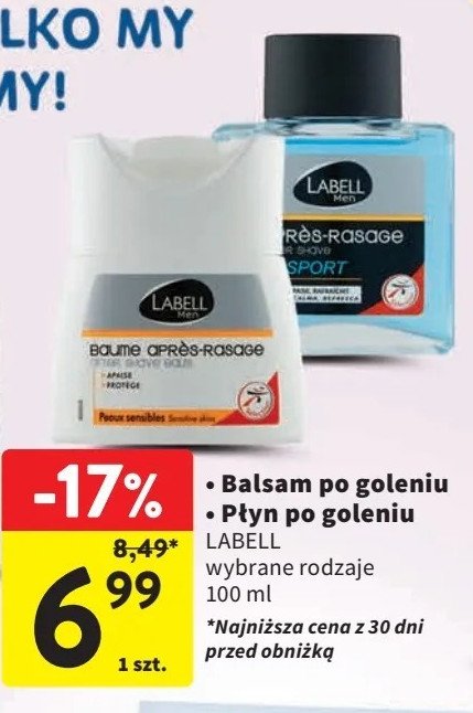 Balsam po goleniu Labell men promocja