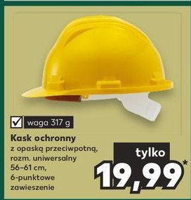 Kask ochronny żółty promocja