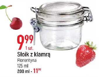 S艂oik bary艂ka z klamr膮 200 ml Florentyna promocja