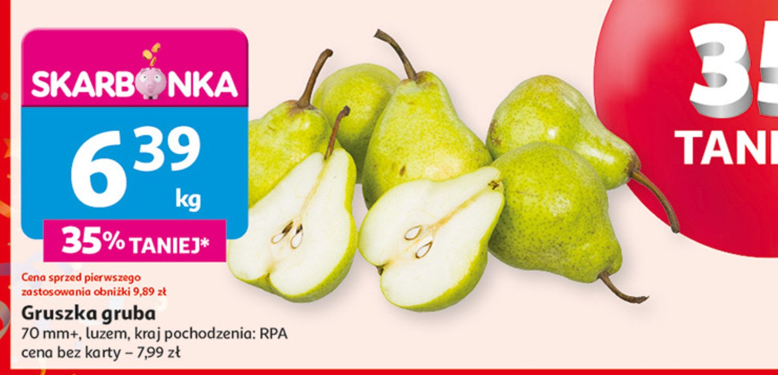Gruszki rpa promocja