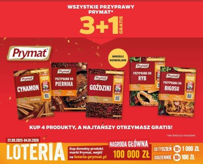 Przyprawa Prymat Przyprawa do bigosu promocja w Netto