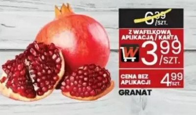Granat ziarna New one (mrożonki) promocja w Wafelek
