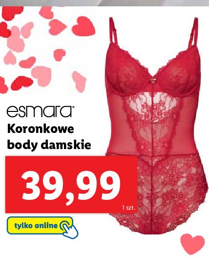 Body koronkowe Esmara promocja
