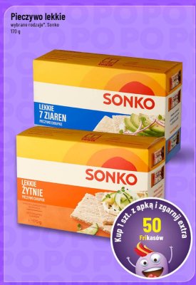 Pieczywo lekkie Sonko, wybrane rodzaje promocja w POLOmarket