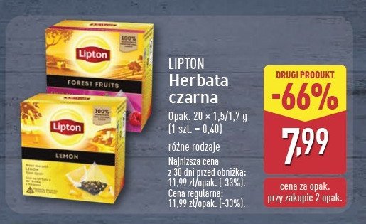 Herbata Lipton promocja