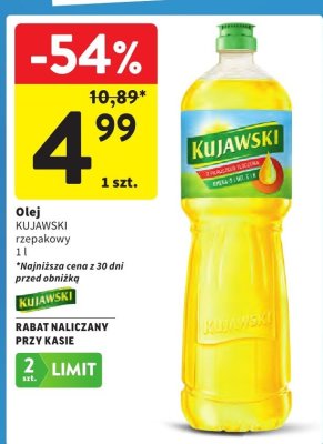 Olej rzepakowy promocja w Intermarche