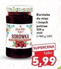 Borówka do mięs K-classic stąd takie dobre! promocja w Kaufland