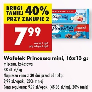 Kokosowa mini Princessa promocja