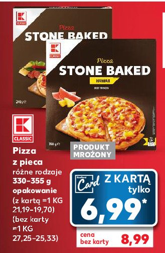 Pizza z salami K-classic promocja