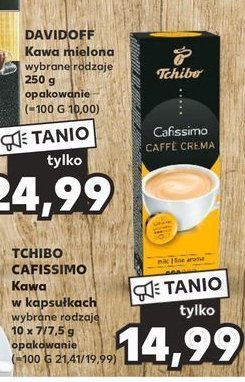 Kawa caffe crema fine aroma Tchibo cafe promocja