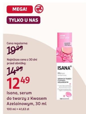 Serum do twarzy z Kwasem Azelainowym promocja w Rossmann