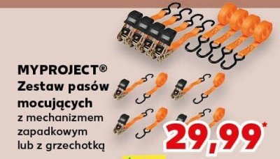 Zestaw pasów mocujących  promocja w Kaufland