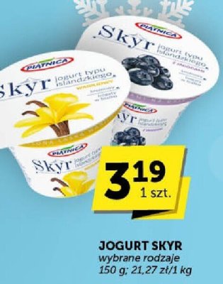 Jogurt Skyr wybrane rodzaje 150 g promocja w ABC