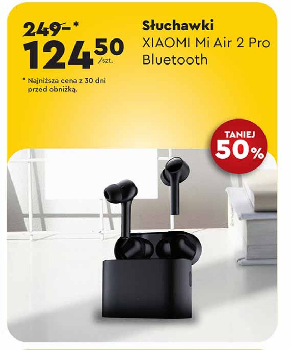Słuchawki mi air 2 pro Xiaomi promocja w Biedronka