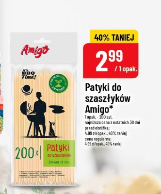 Patyki do szaszłyków promocja w POLOmarket