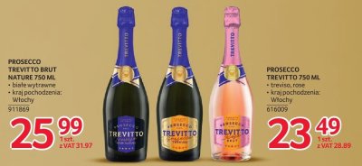 Prosecco Trevitto 750 ml promocja w Selgros