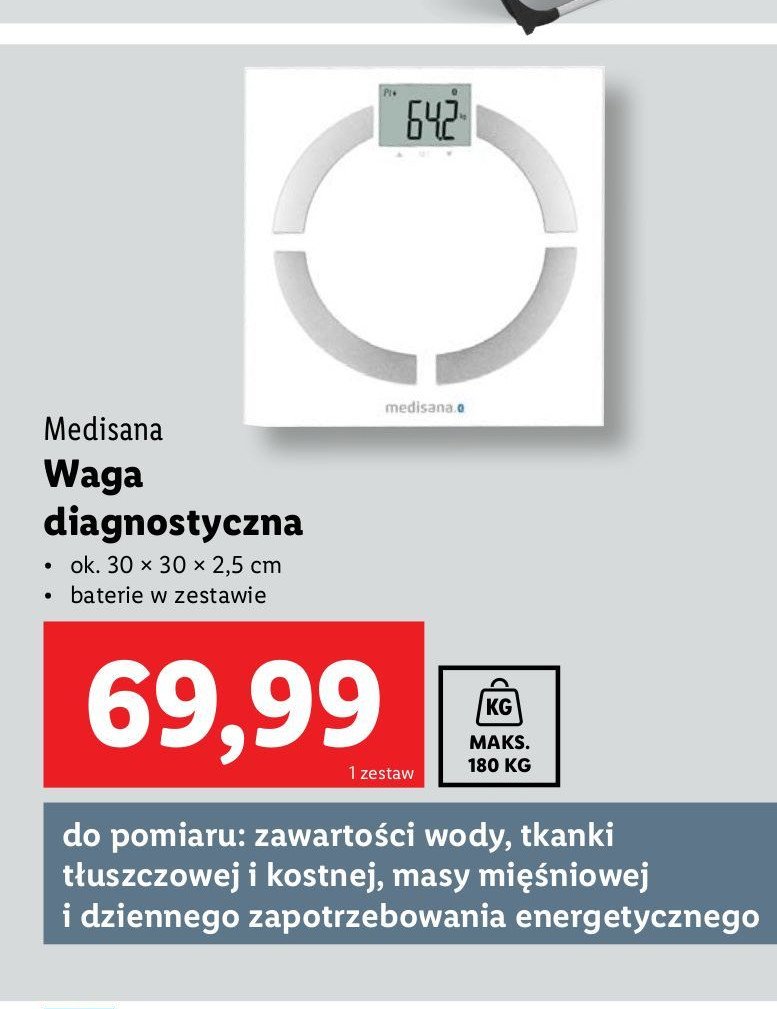 Waga bs 444 Medisana promocja