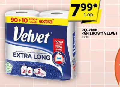 Ręcznik papierowy Velvet promocja w Euro Sklep