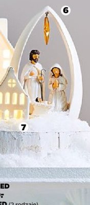 Dekoracja Święta Rodzina promocja w Netto