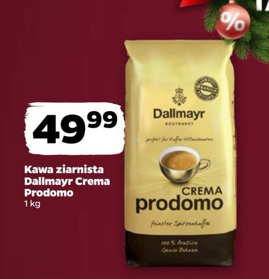 Kawa Dallmayr crema prodomo promocja w Netto