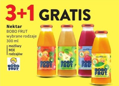Nektar BOBO FRUT wybrane rodzaje promocja w Intermarche