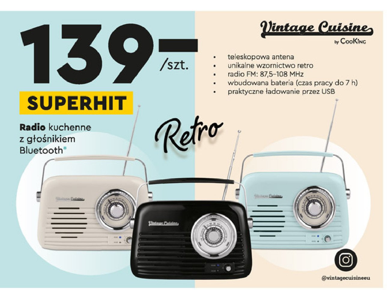 Radio fm retro promocja