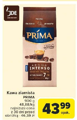 Kawa Cafe prima aroma intenso promocja