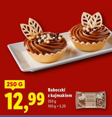 Babeczki z kajmakiem promocja w Lidl