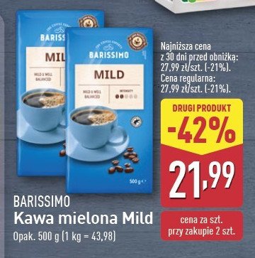 Kawa Barissimo mild promocja
