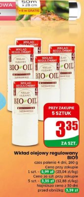 Wkład olejowy regulowany BIO9 promocja w Dino