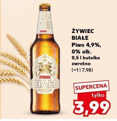 Piwo Żywiec Białe  promocja w Kaufland