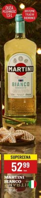 Wermut Martini Bianco promocja w Biedronka