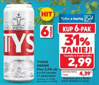 Piwo promocja w Kaufland