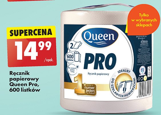 Ręcznik papierowy pro Queen promocja