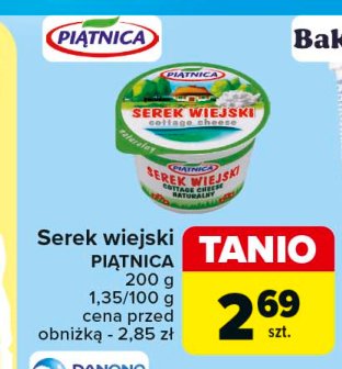 Serek wiejski Piątnica promocja