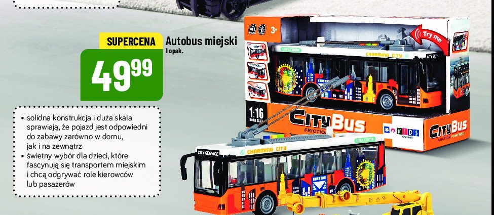 Autobus miejski promocja w POLOmarket