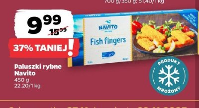 Paluszki rybne 450 g promocja w Netto