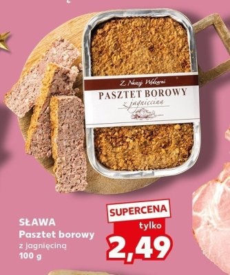 Pasztet borowy z jagnięciną SŁAWA 100 g promocja w Kaufland